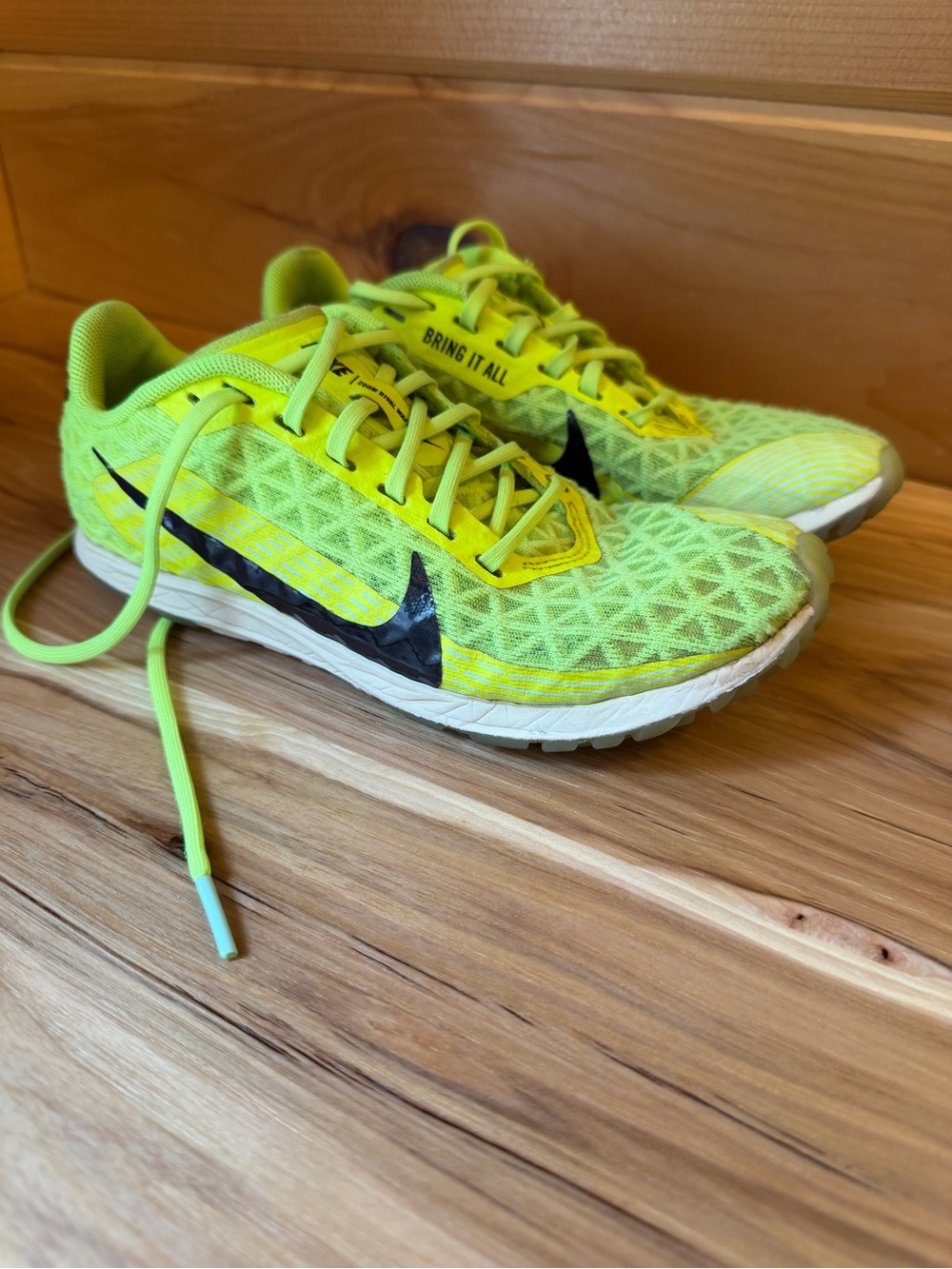Kids Nike Zoom Rival XC Cross-Country Shoes "Electric Green"